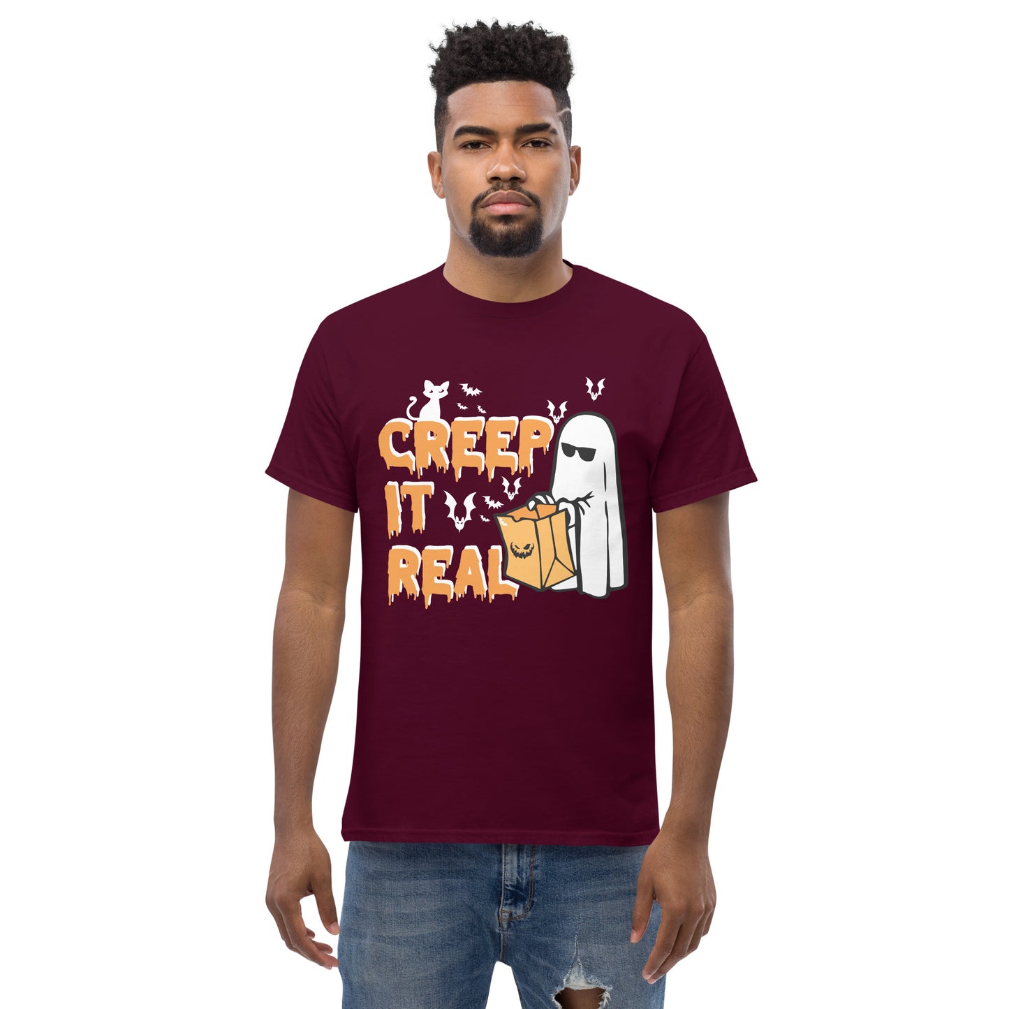 Halloween Creep It Real Unisex T-Shirt