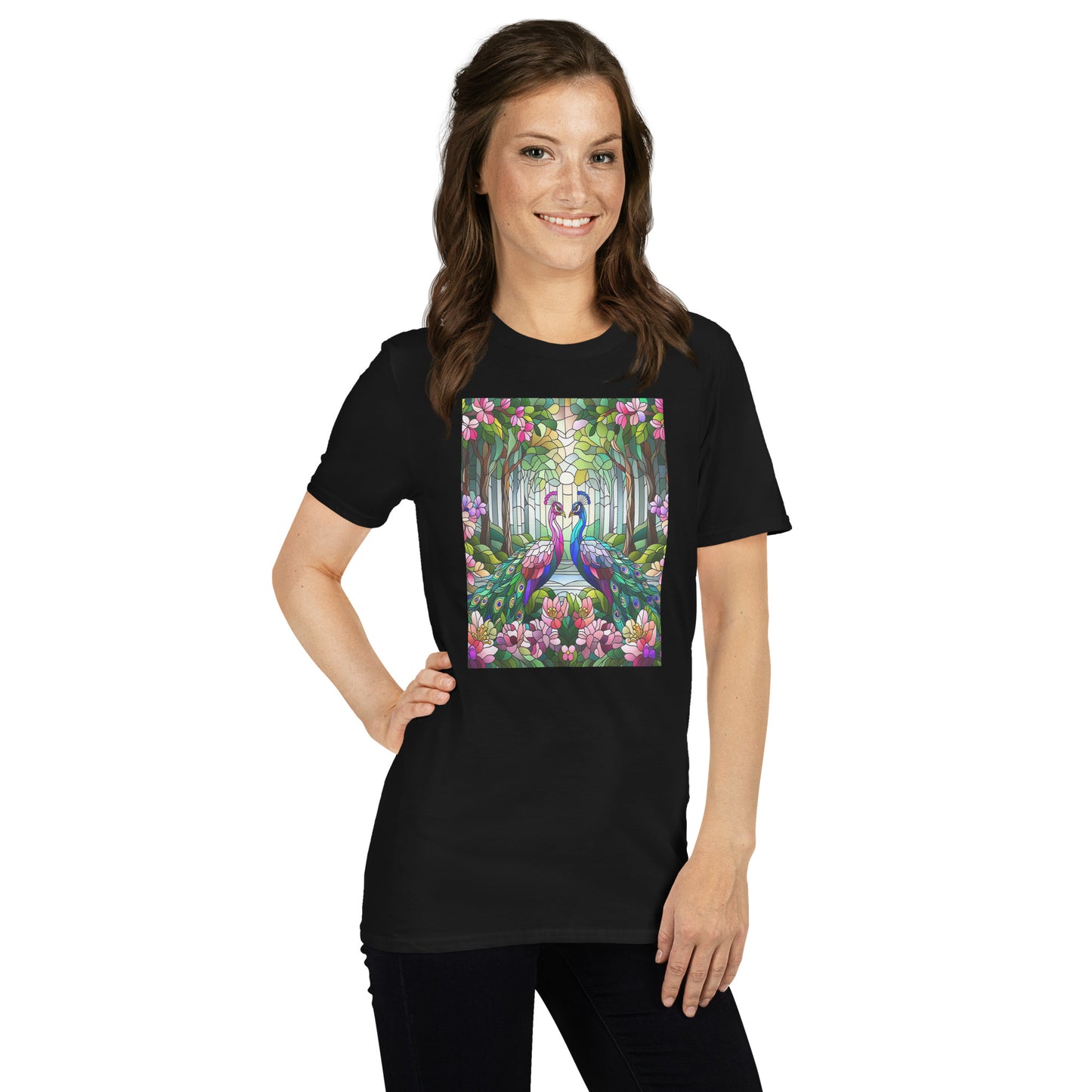 Peacock Short-Sleeve Unisex T-Shirt