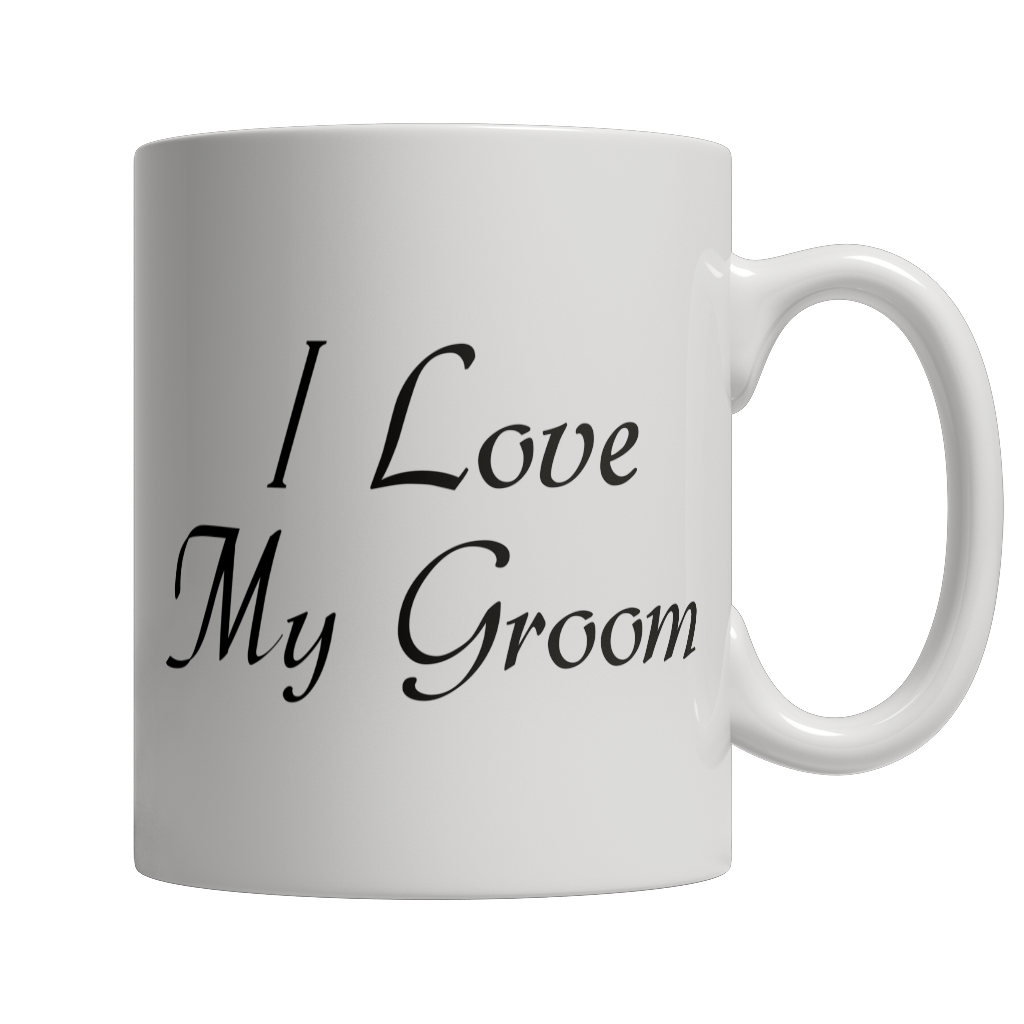 I Love My Groom Mug