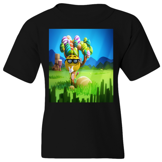 Fun In The Sun Candy Cane Land Youth Tee Shirt