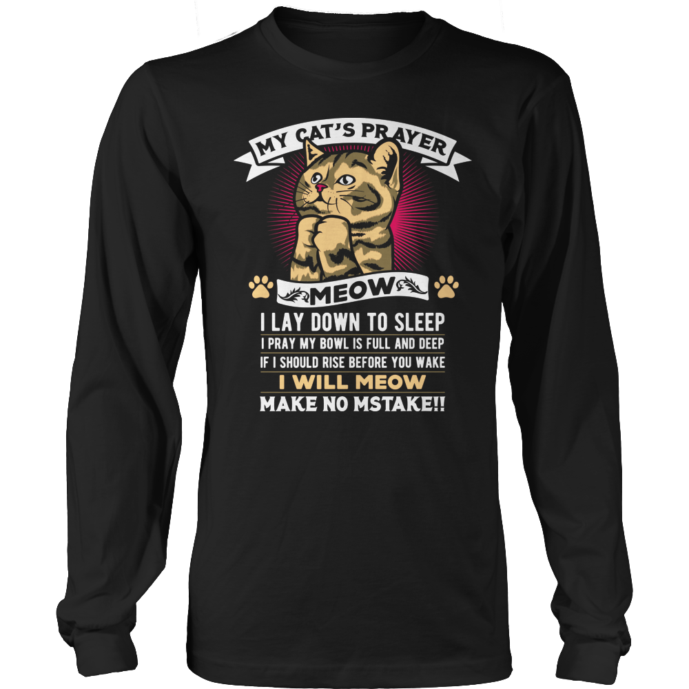 My Cat's Prayer Shirt
