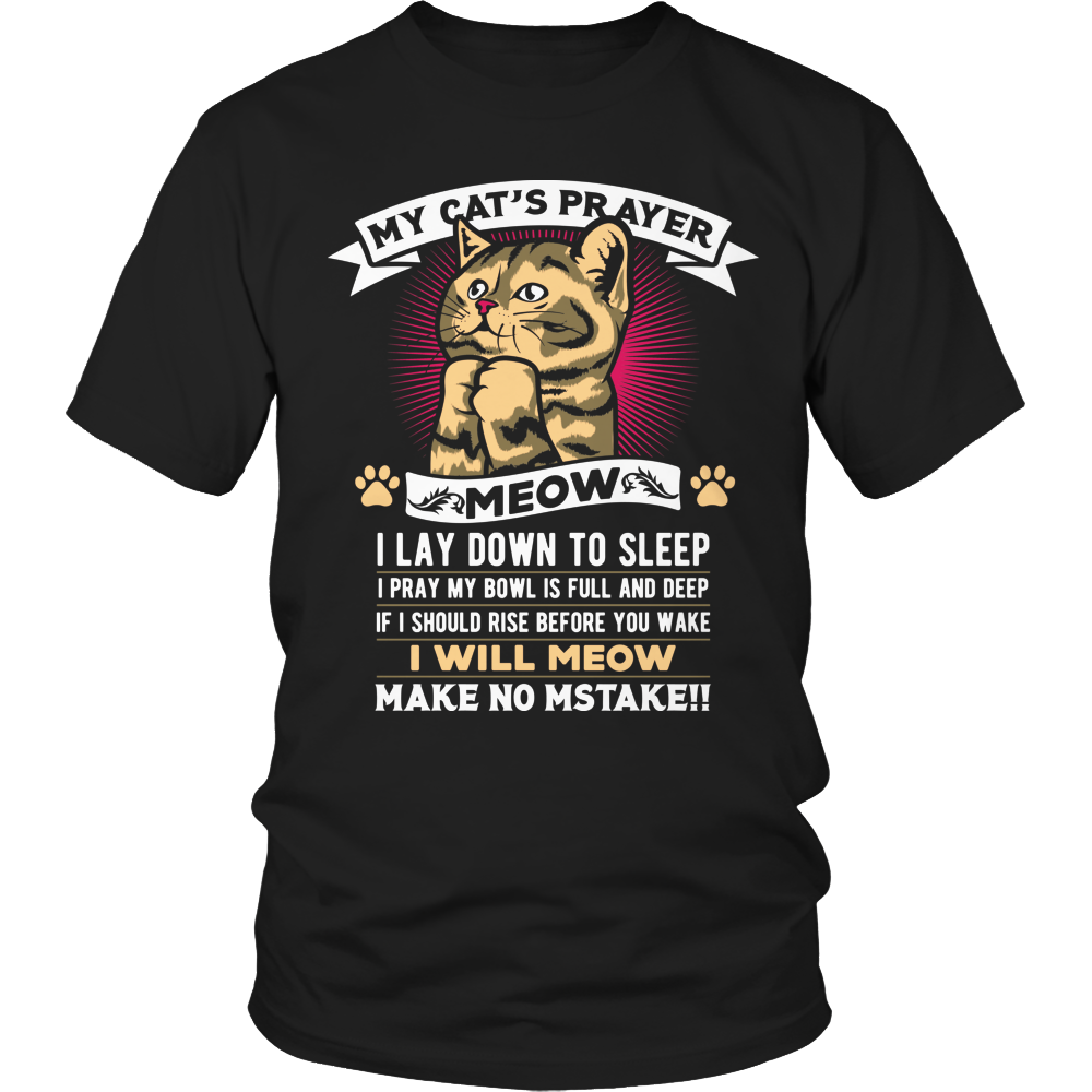 My Cat's Prayer Shirt