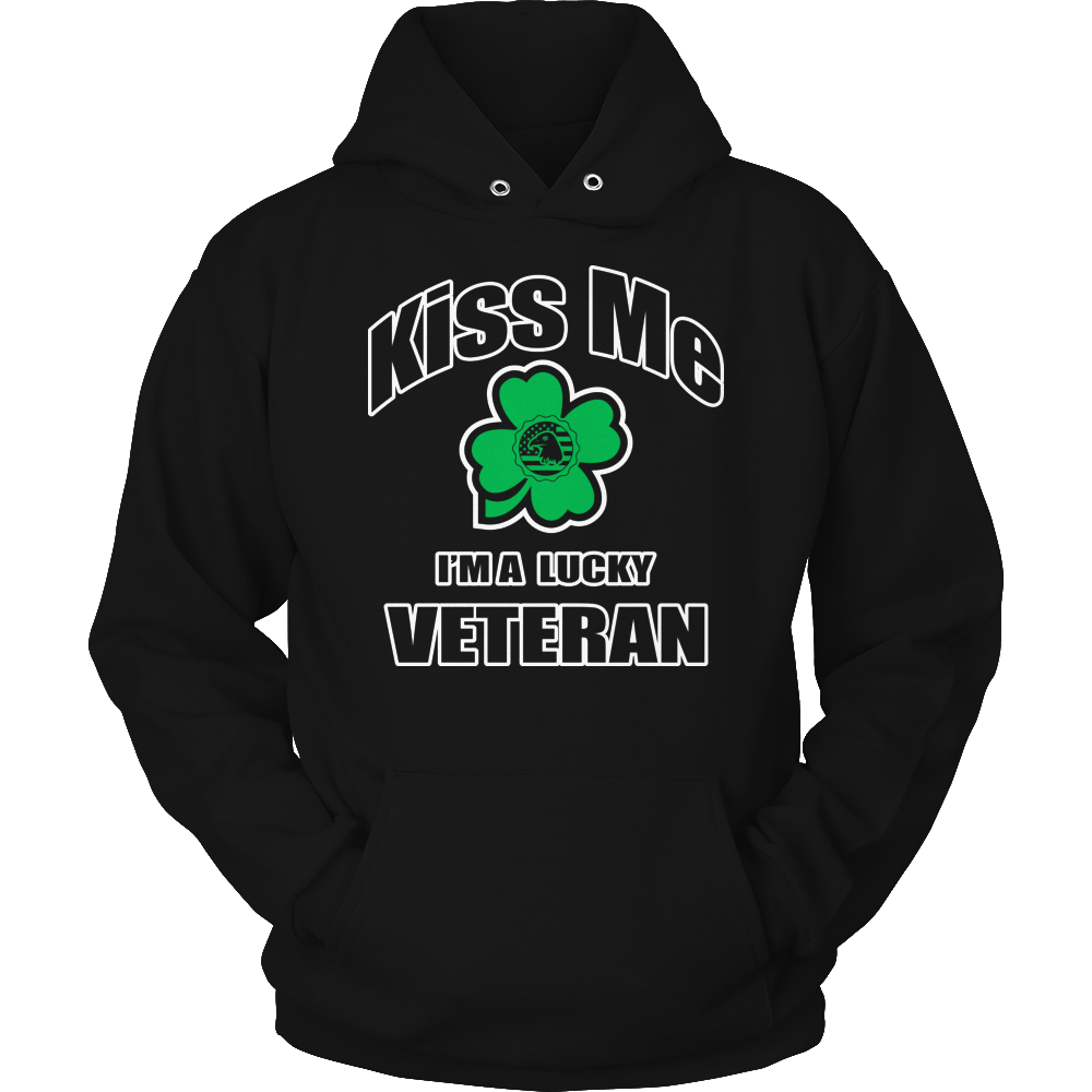 Kiss Me I'm A Lucky Veteran Shirt