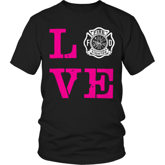 Firefighter Wife Love Shirt