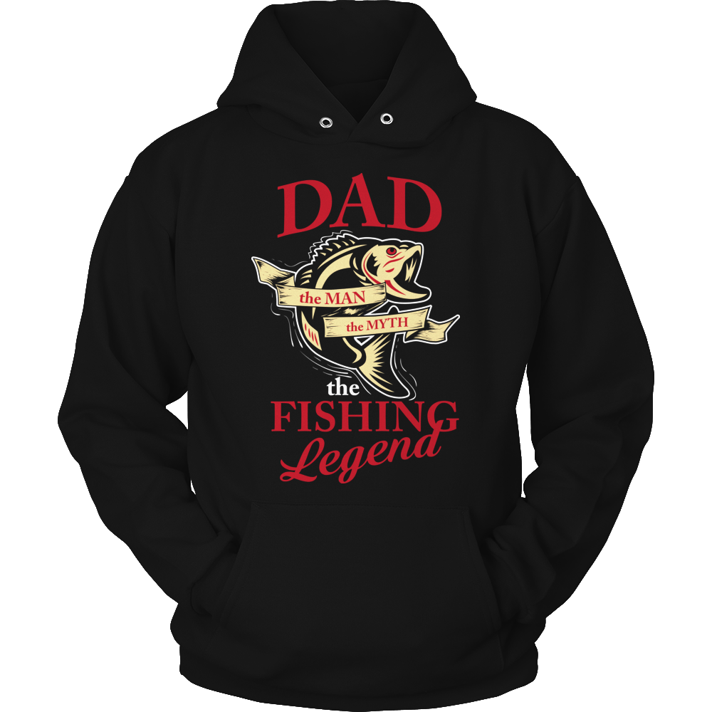 Dad The Man The Myth The Fishing Legend Shirt