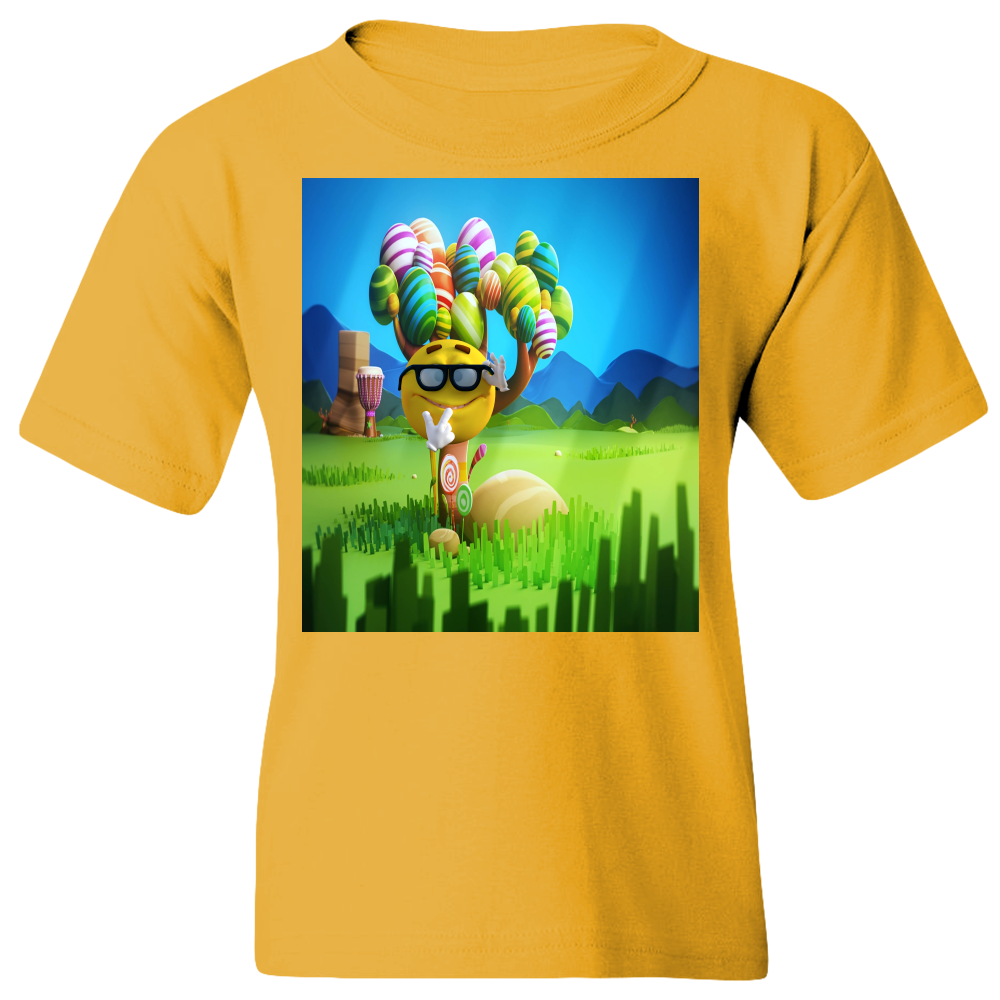 Fun In The Sun Candy Cane Land Youth Tee Shirt