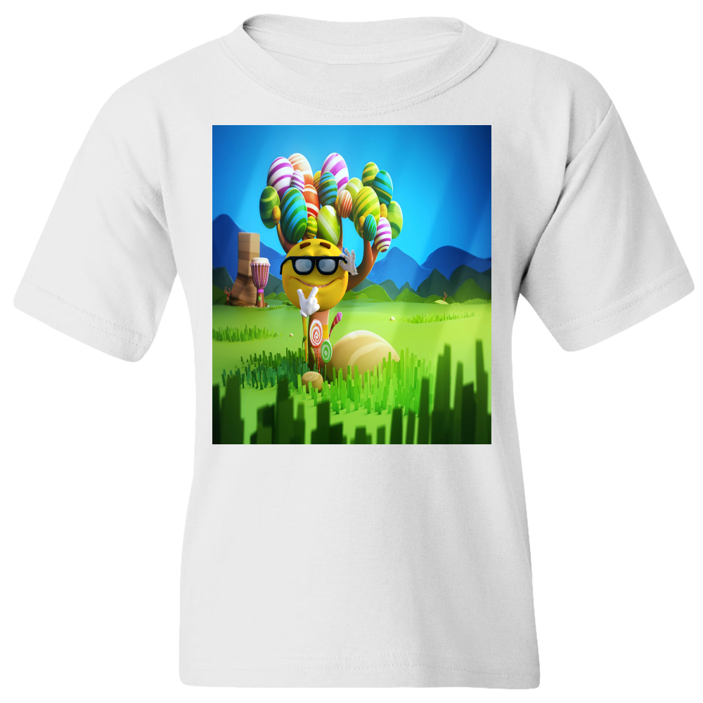 Fun In The Sun Candy Cane Land Youth Tee Shirt