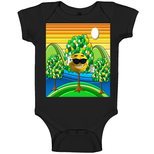 Fun In The Sun Smiley Shirt Baby Body Suit
