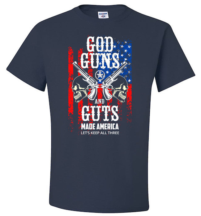 God Guns And Guts Shirts
