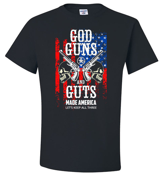 God Guns And Guts Shirts