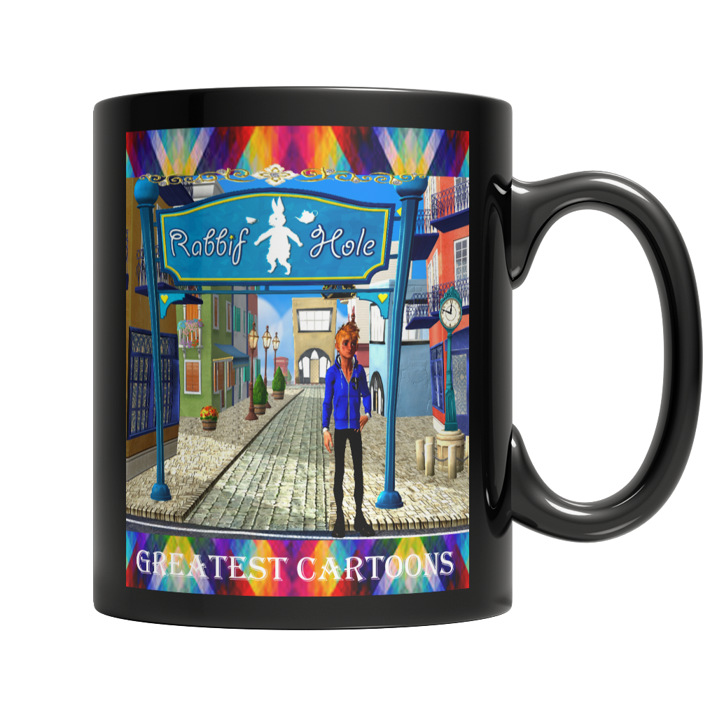 Greatest Cartoons Dark Mug