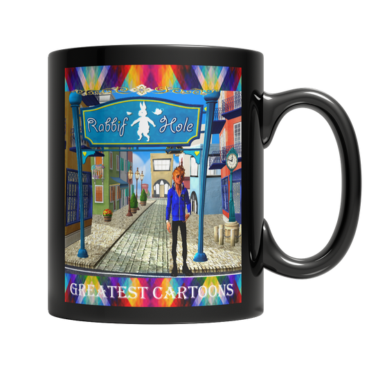 Greatest Cartoons Dark Mug