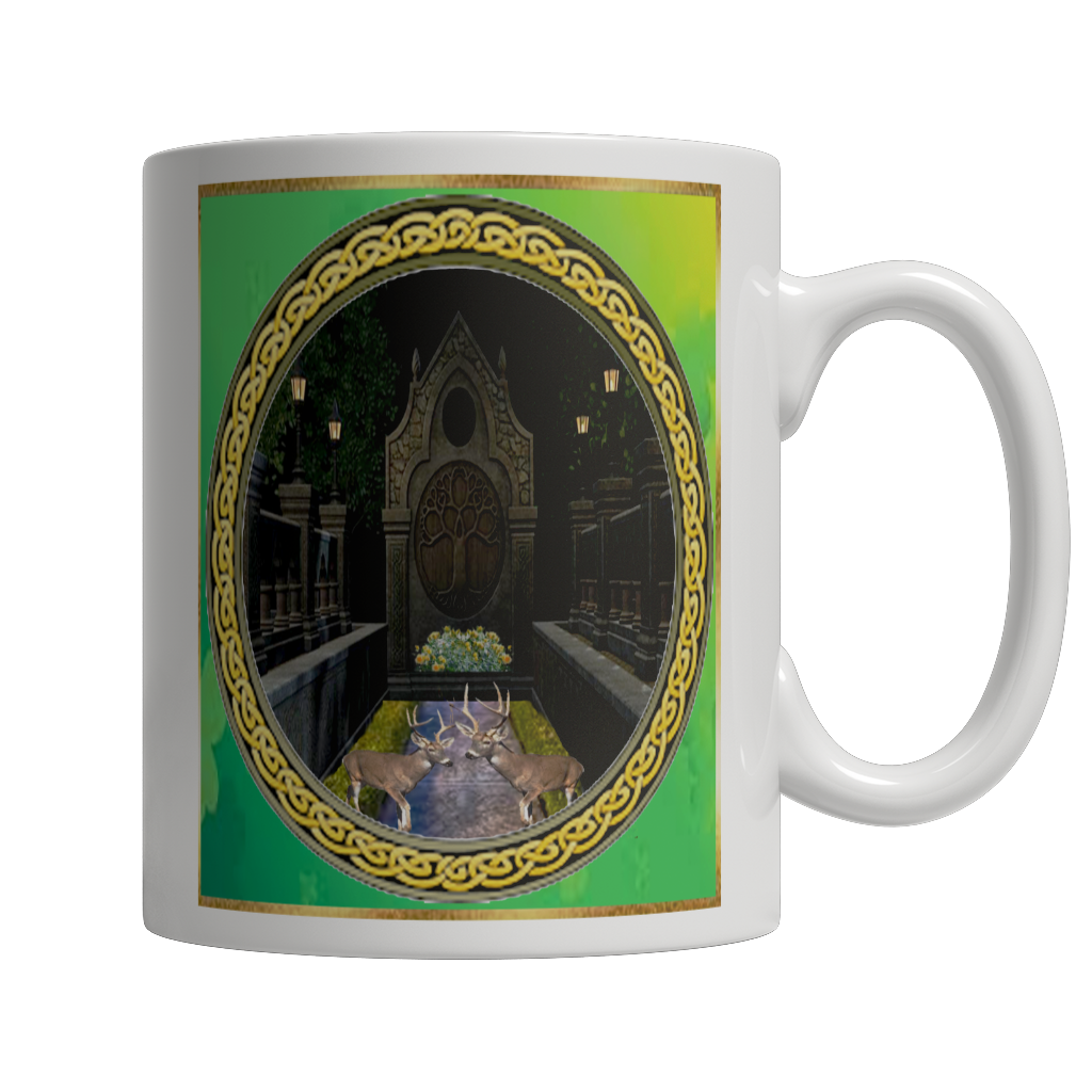 Tree of Life White Mug