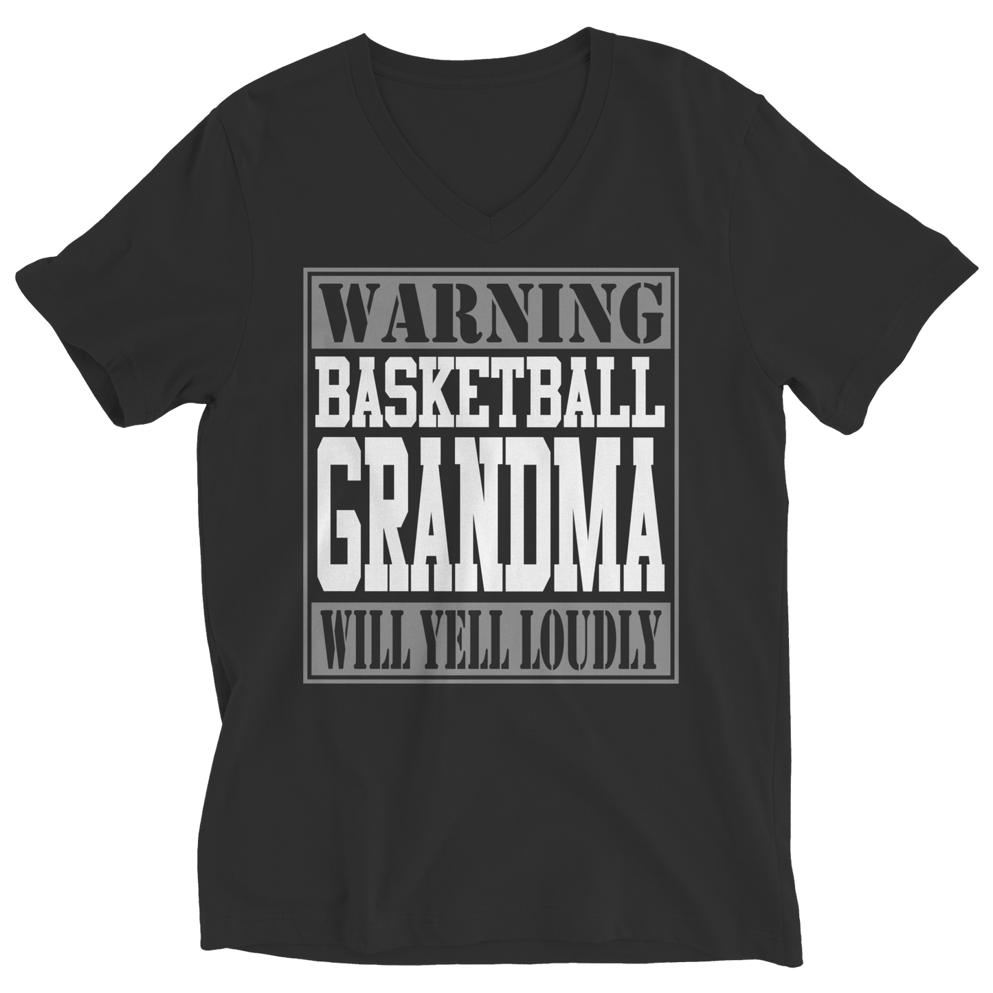 Limited Edition - Warning Basketball Grandma will Yell Loudly