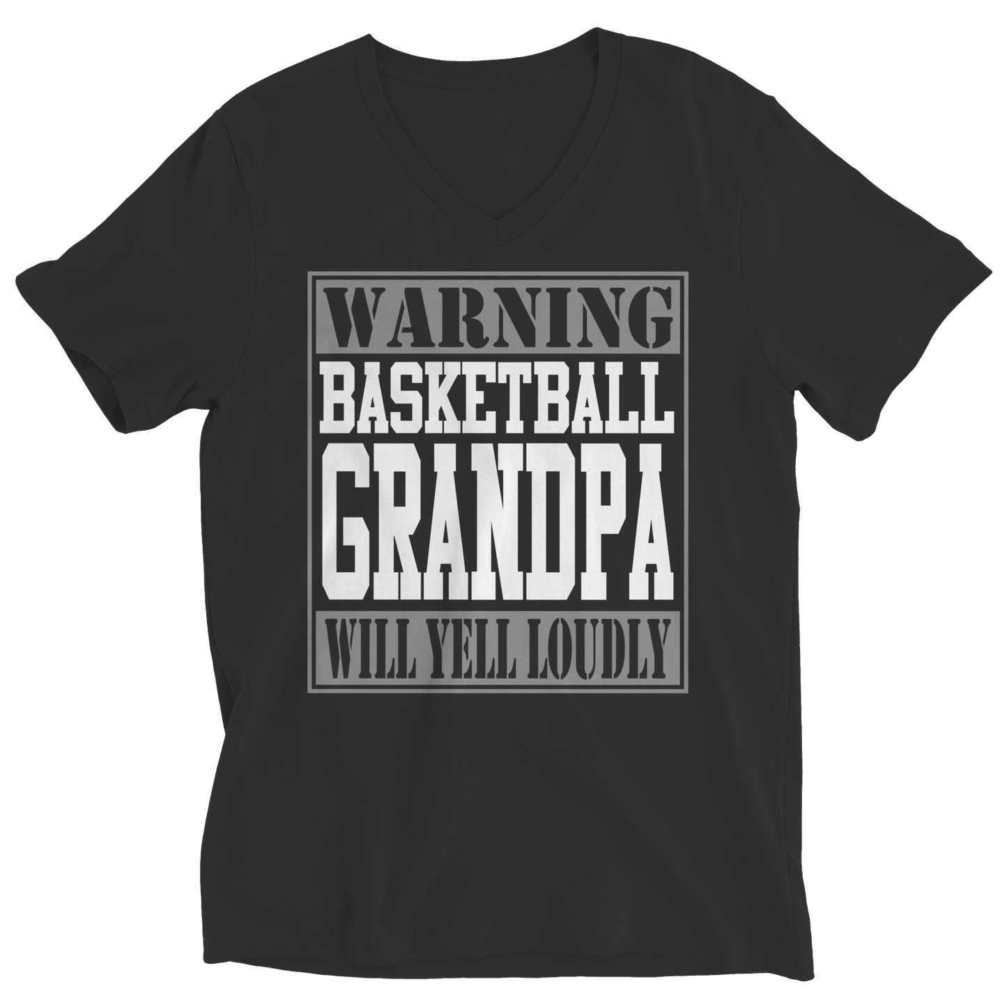 Limited Edition - Warning Basketball Grandpa will Yell Loudly