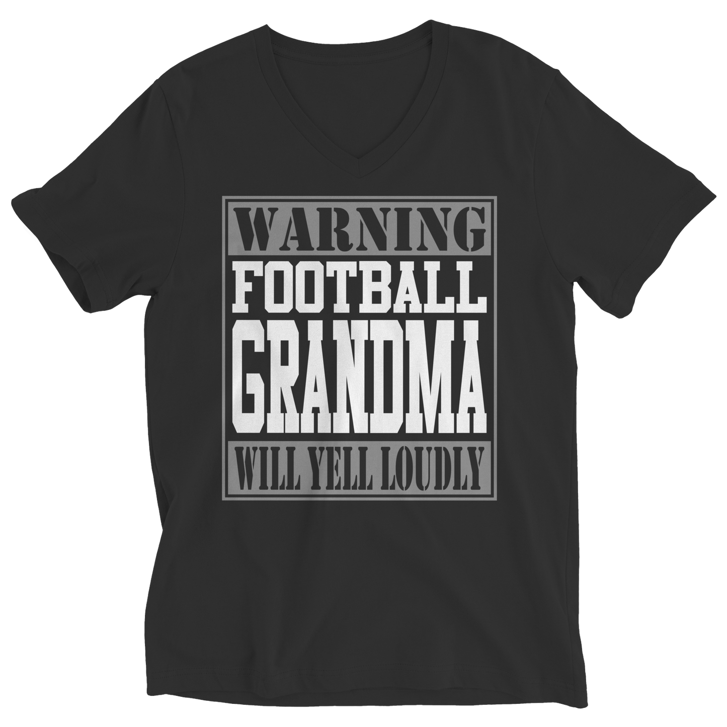 Limited Edition - Warning Football Grandma will Yell Loudly