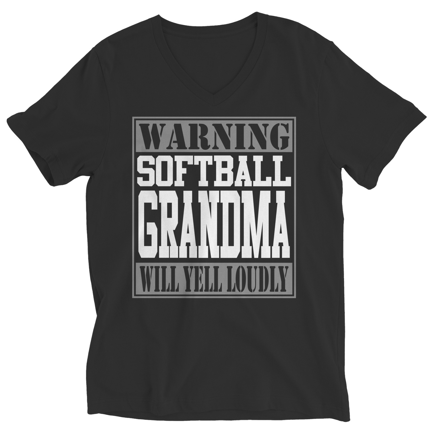 Limited Edition - Warning Softball Grandma will Yell Loudly