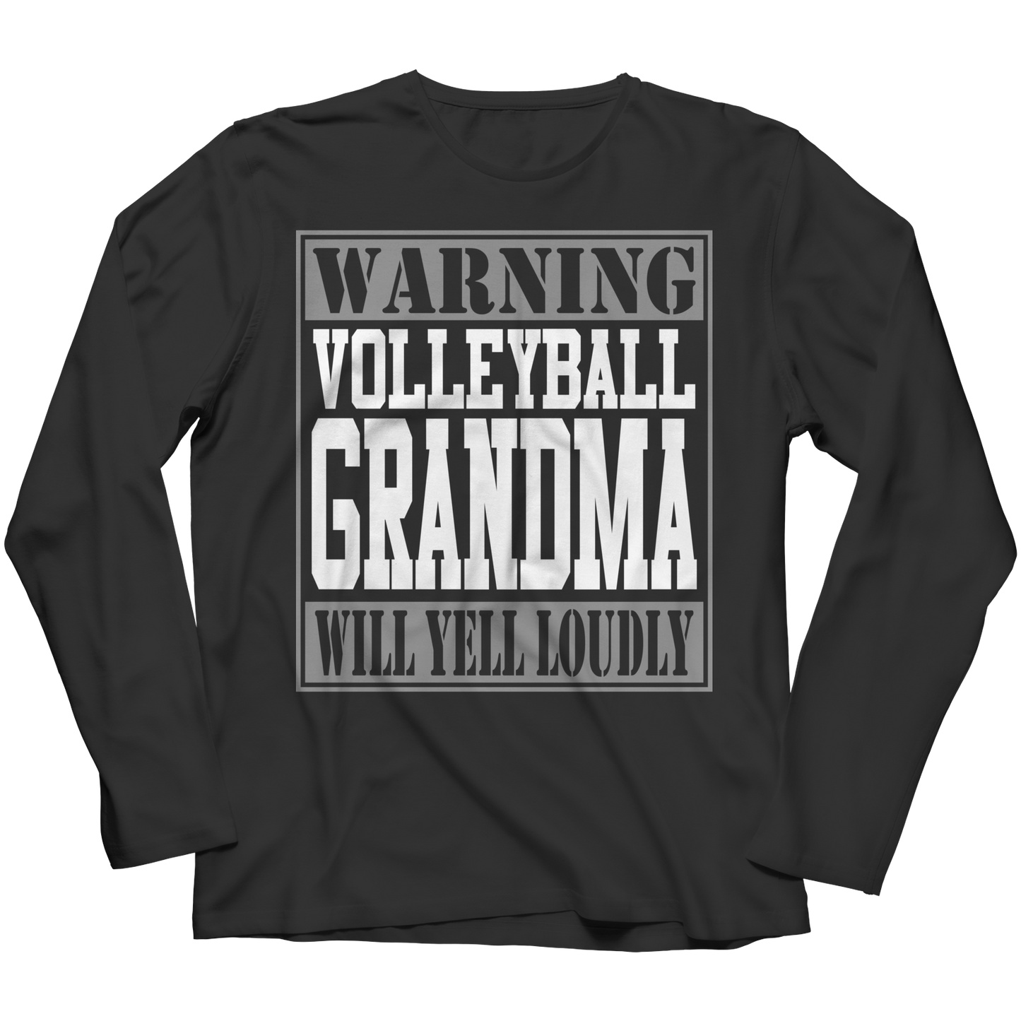 Limited Edition - Warning Volleyball Grandma will Yell Loudly Tee Shirt