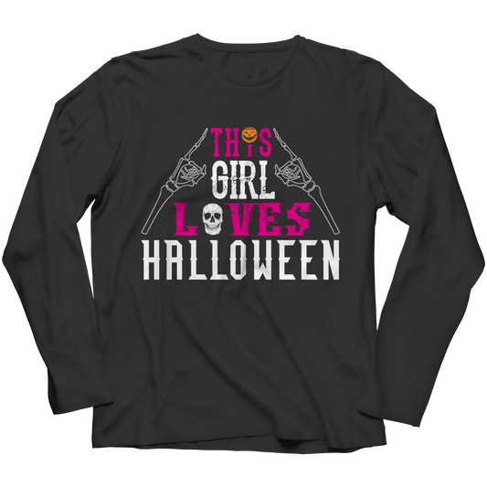 Limited Edition -  This Girl Loves Halloween Shirt