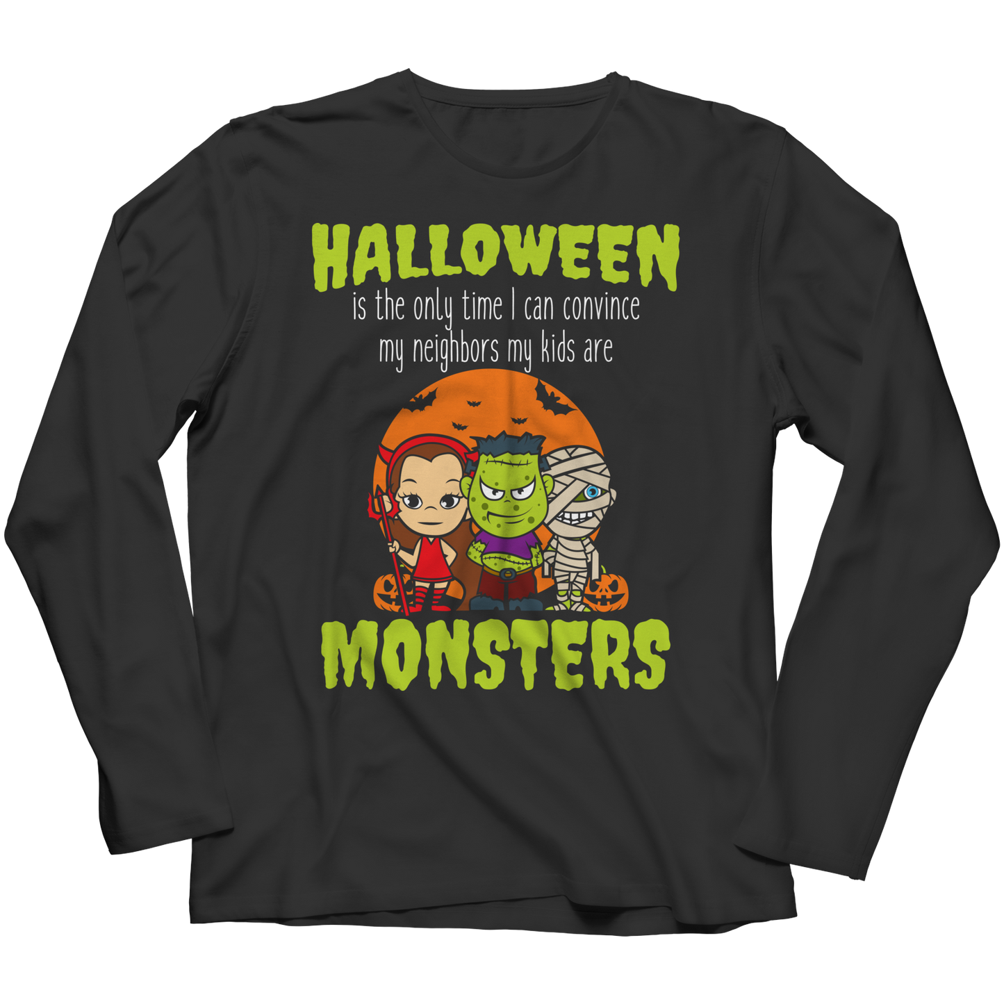 Halloween Is The Only Time I Can Convince My Neighbors My Kids Are Monsters