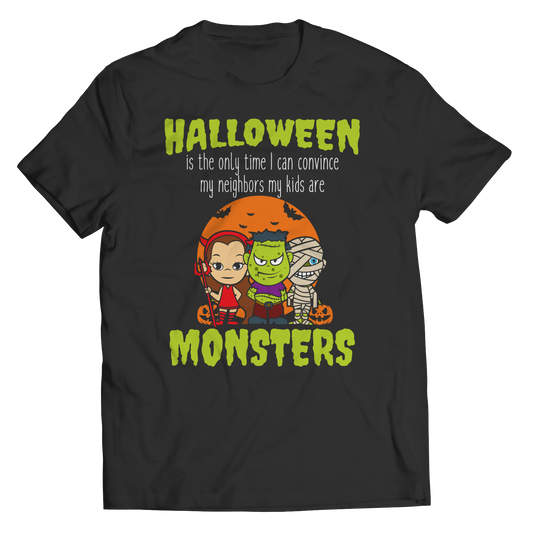 Halloween Is The Only Time I Can Convince My Neighbors My Kids Are Monsters