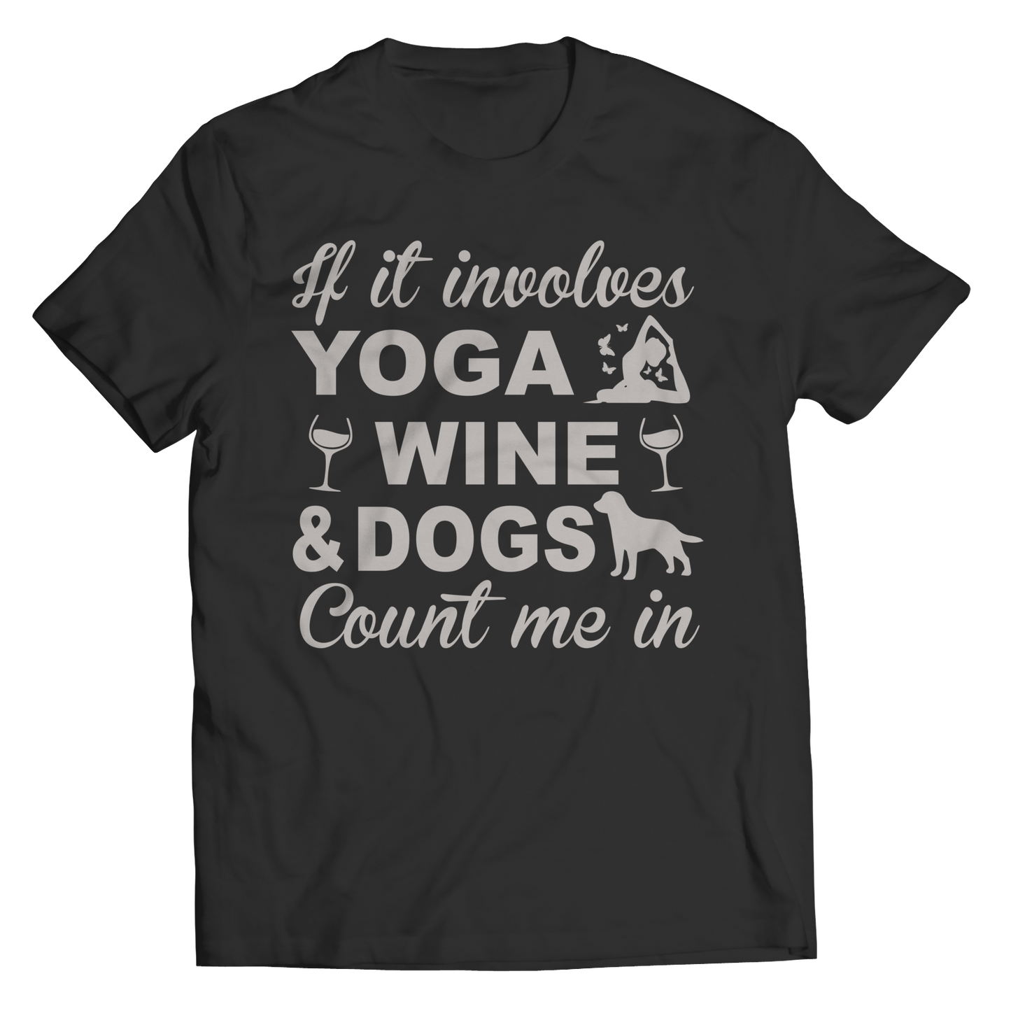 Yoga Wine Dogs Shirt