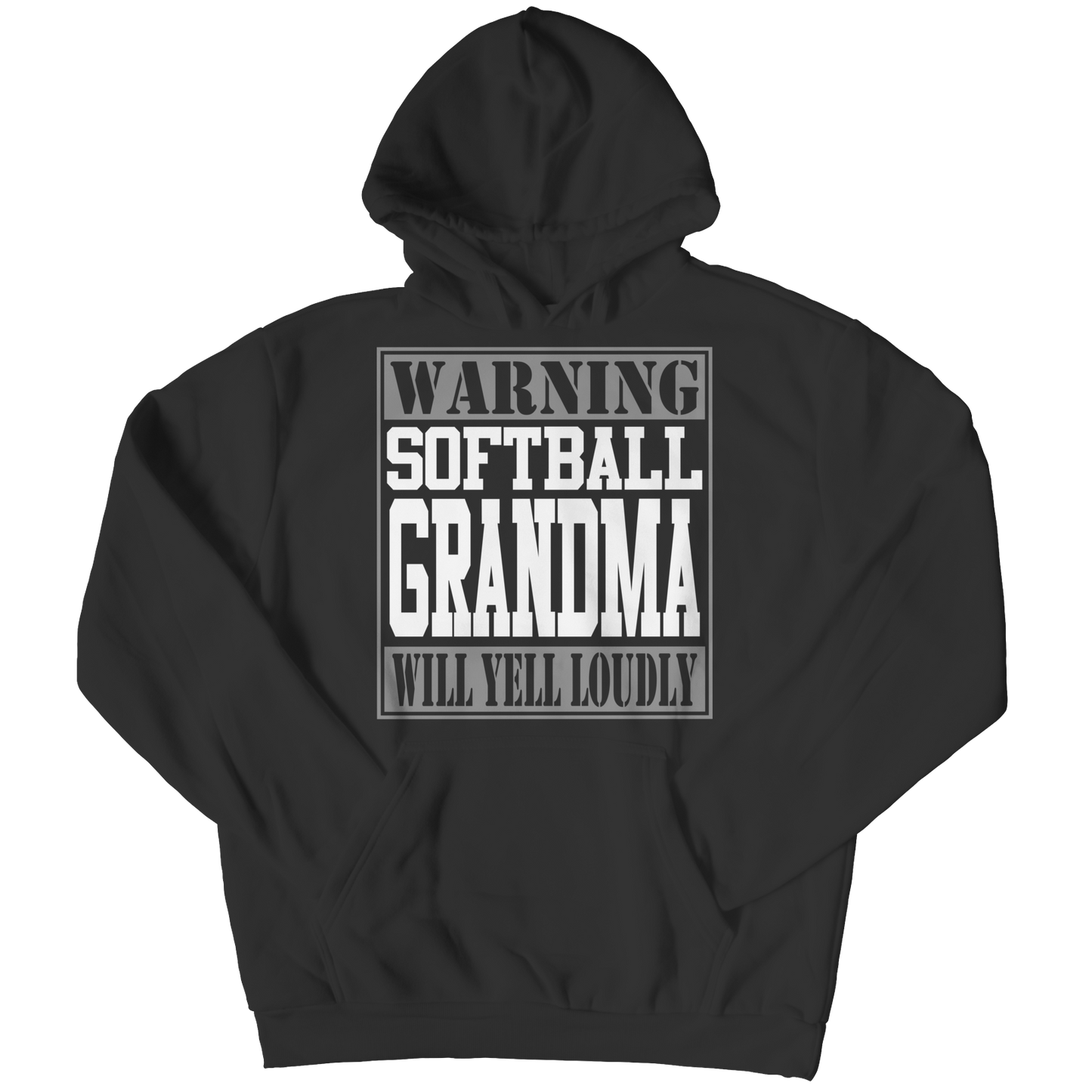 Limited Edition - Warning Softball Grandma will Yell Loudly