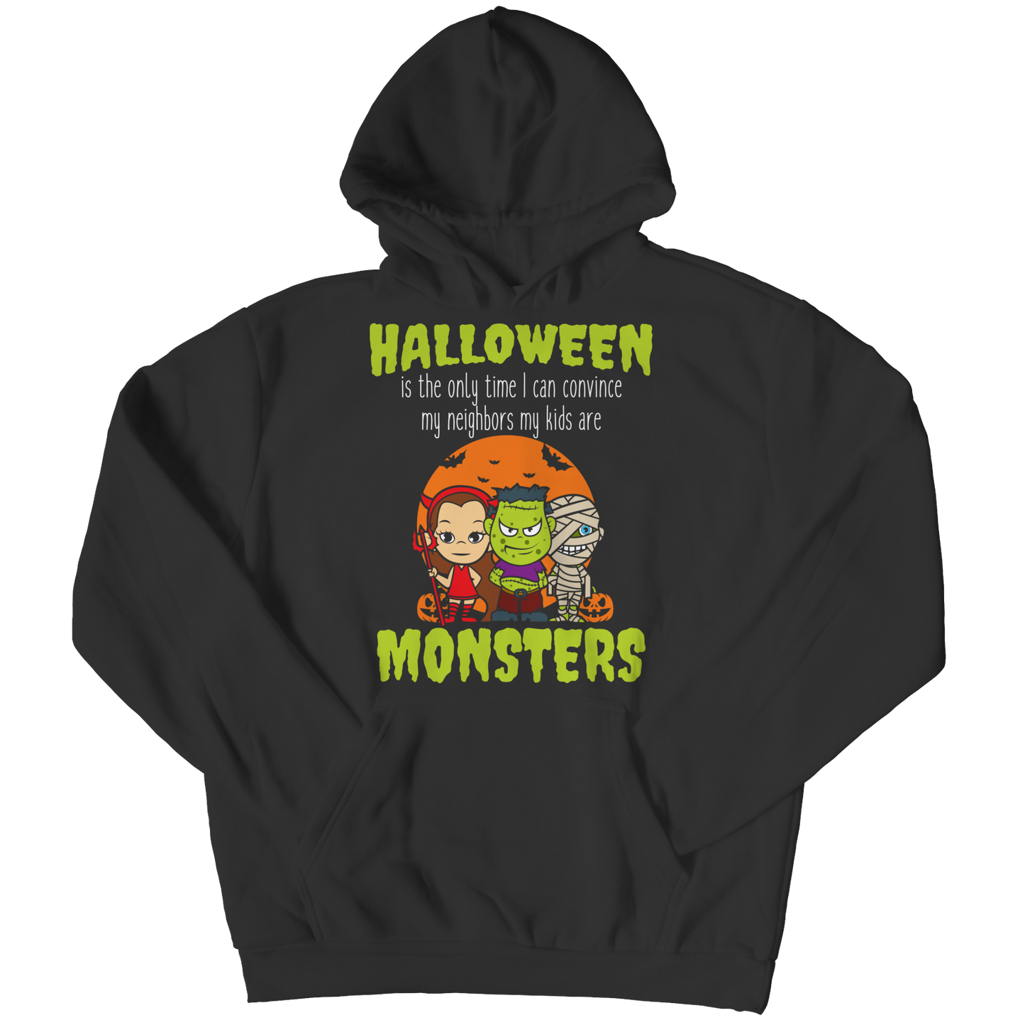 Halloween Is The Only Time I Can Convince My Neighbors My Kids Are Monsters