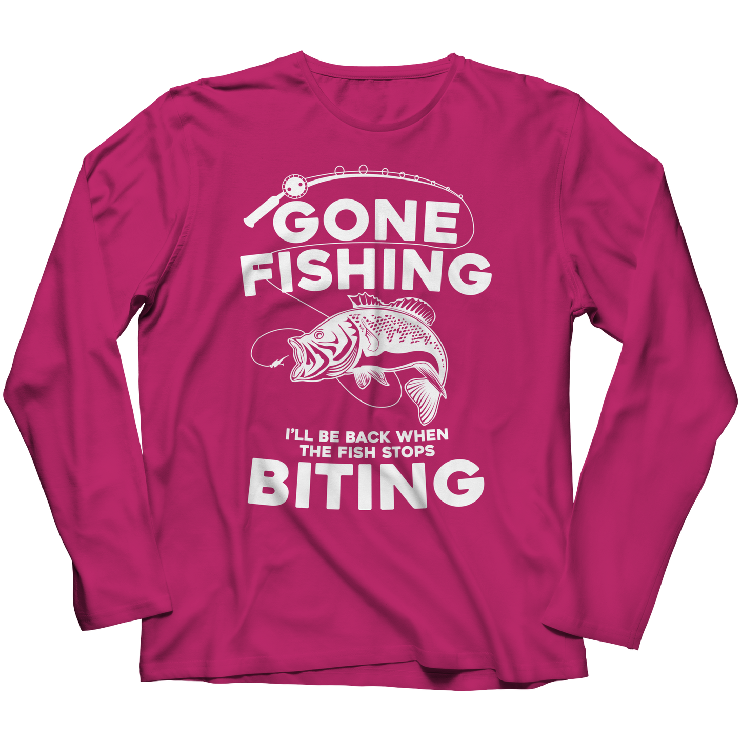 Gone Fishing Long Sleeve Shirt