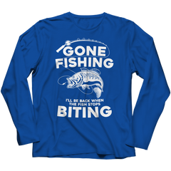 Gone Fishing Long Sleeve Shirt