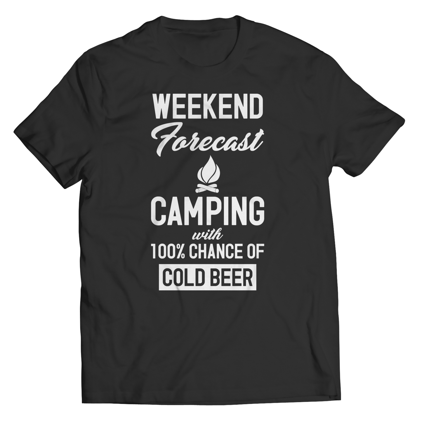 100% Chance Of Beer Unisex T-Shirt