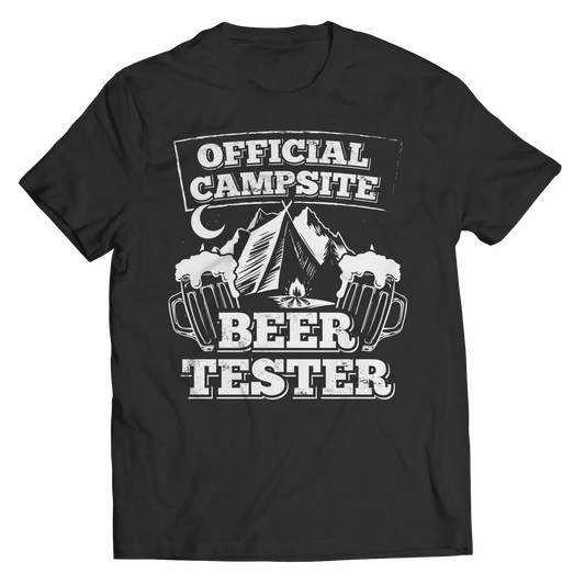 Official Campsite Beer Tester Shirt