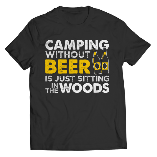 Camping Without Beer Tee Shirt