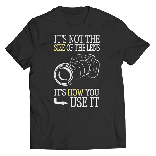 It's Not The Size of the Lens Shirt