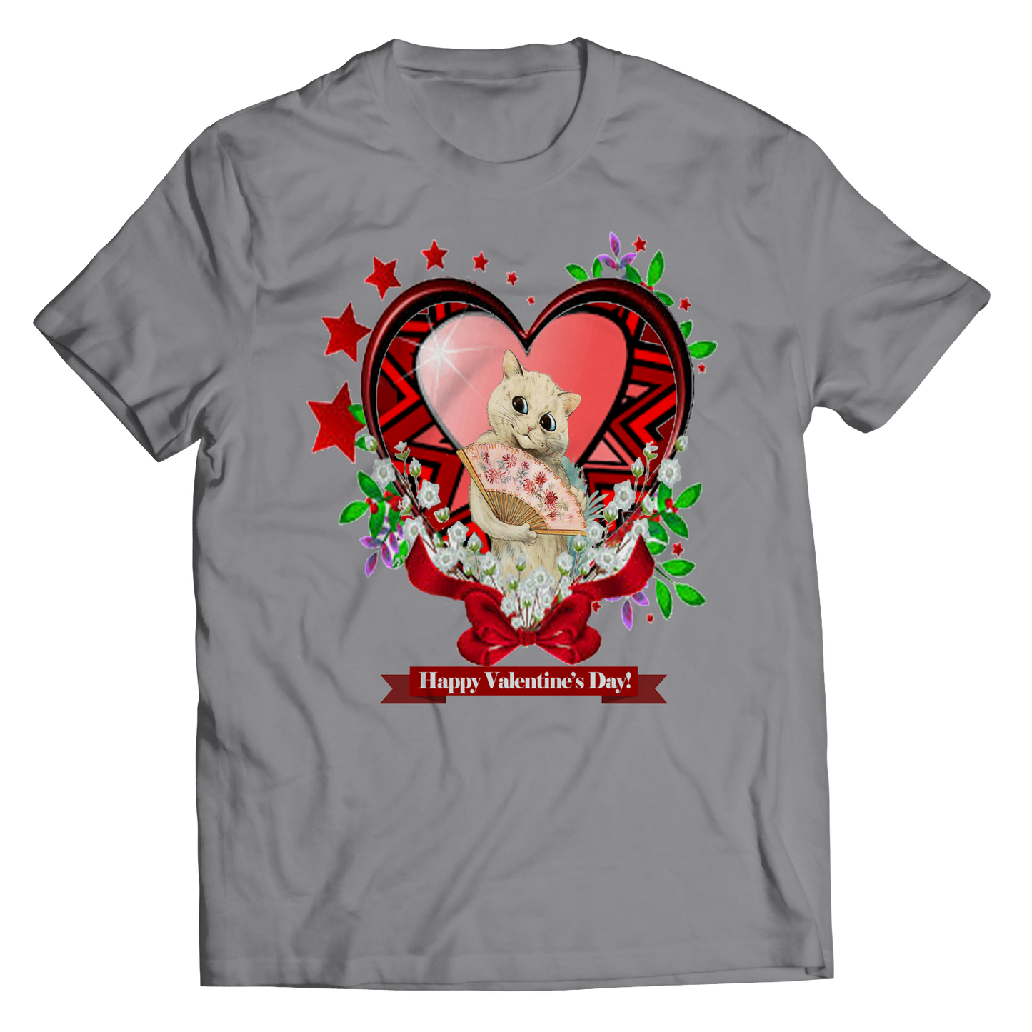Valentine's Day Red Heart Star Shirt