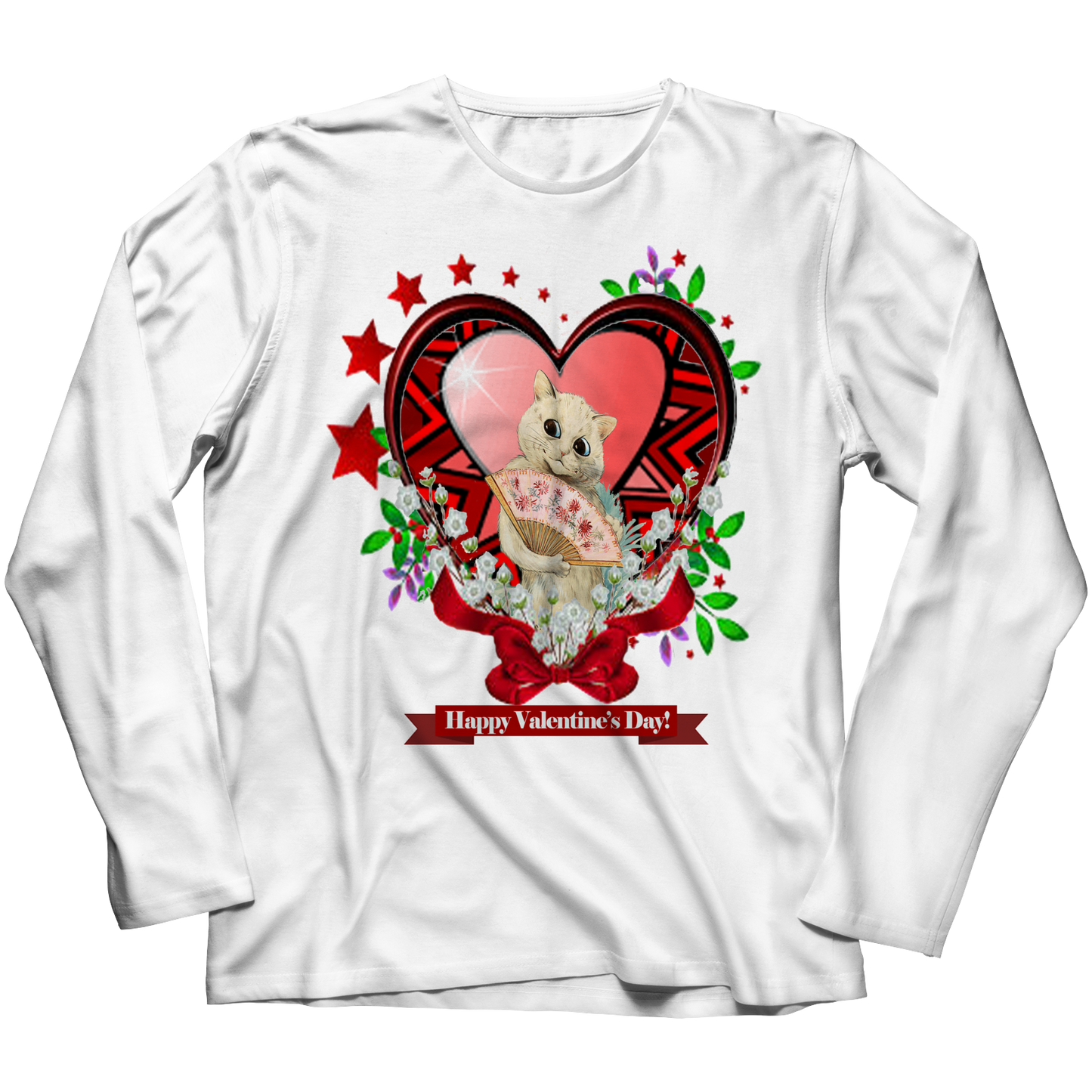 Valentine's Day Red Heart Star Shirt