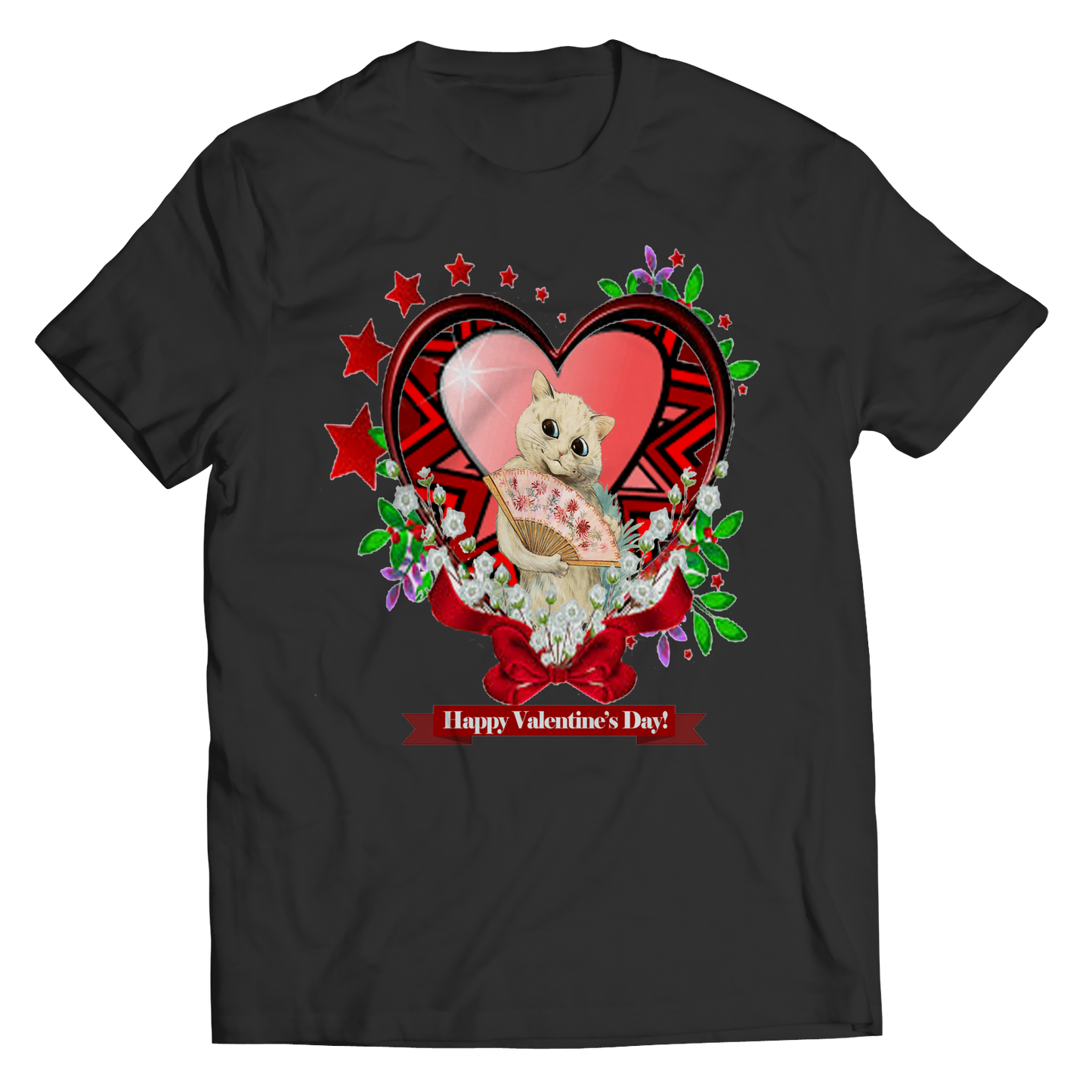 Valentine's Day Red Heart Star Shirt