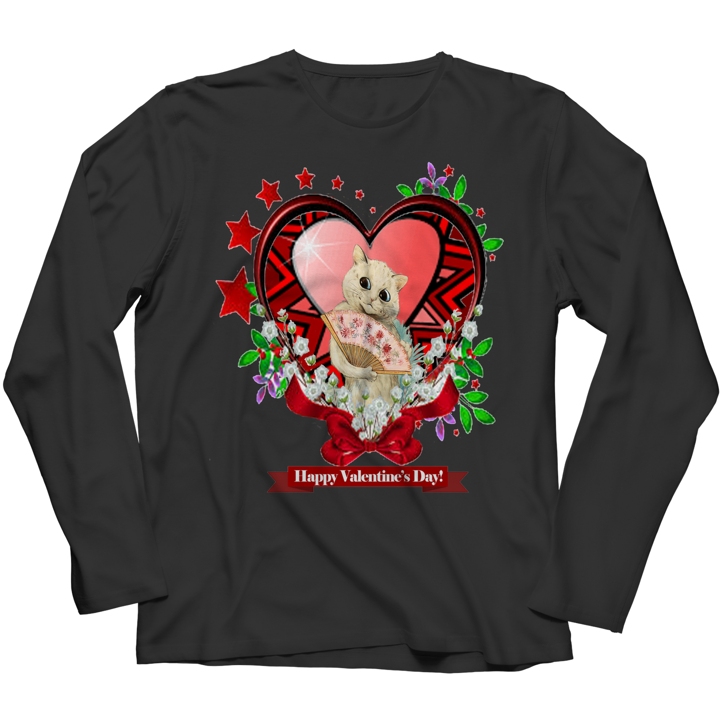 Valentine's Day Red Heart Star Shirt