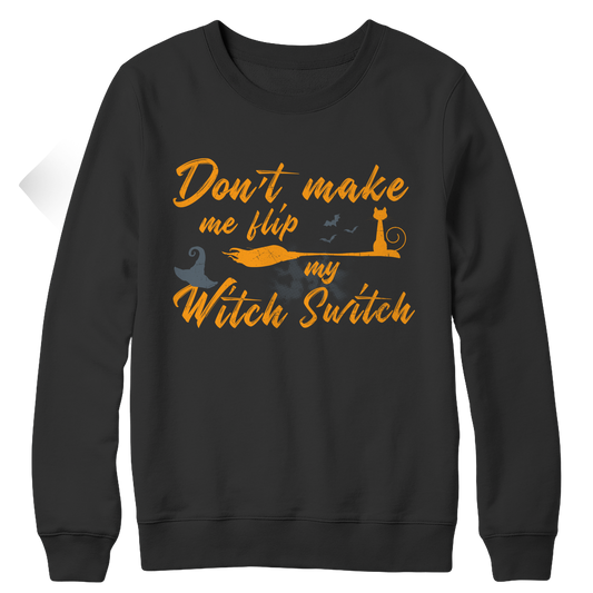 Witch Switch Crewneck Sweat Shirt