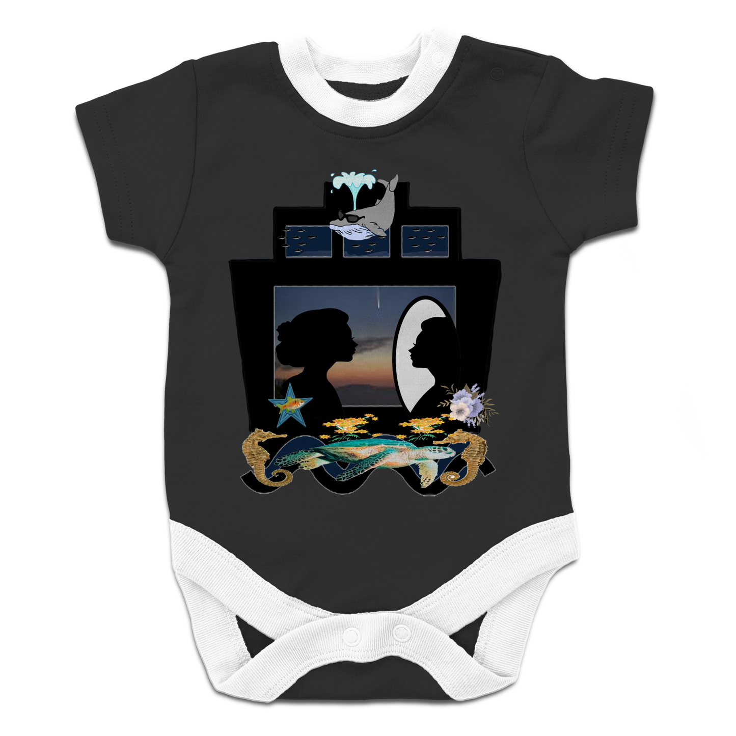 By The Sea Baby Bodysuit