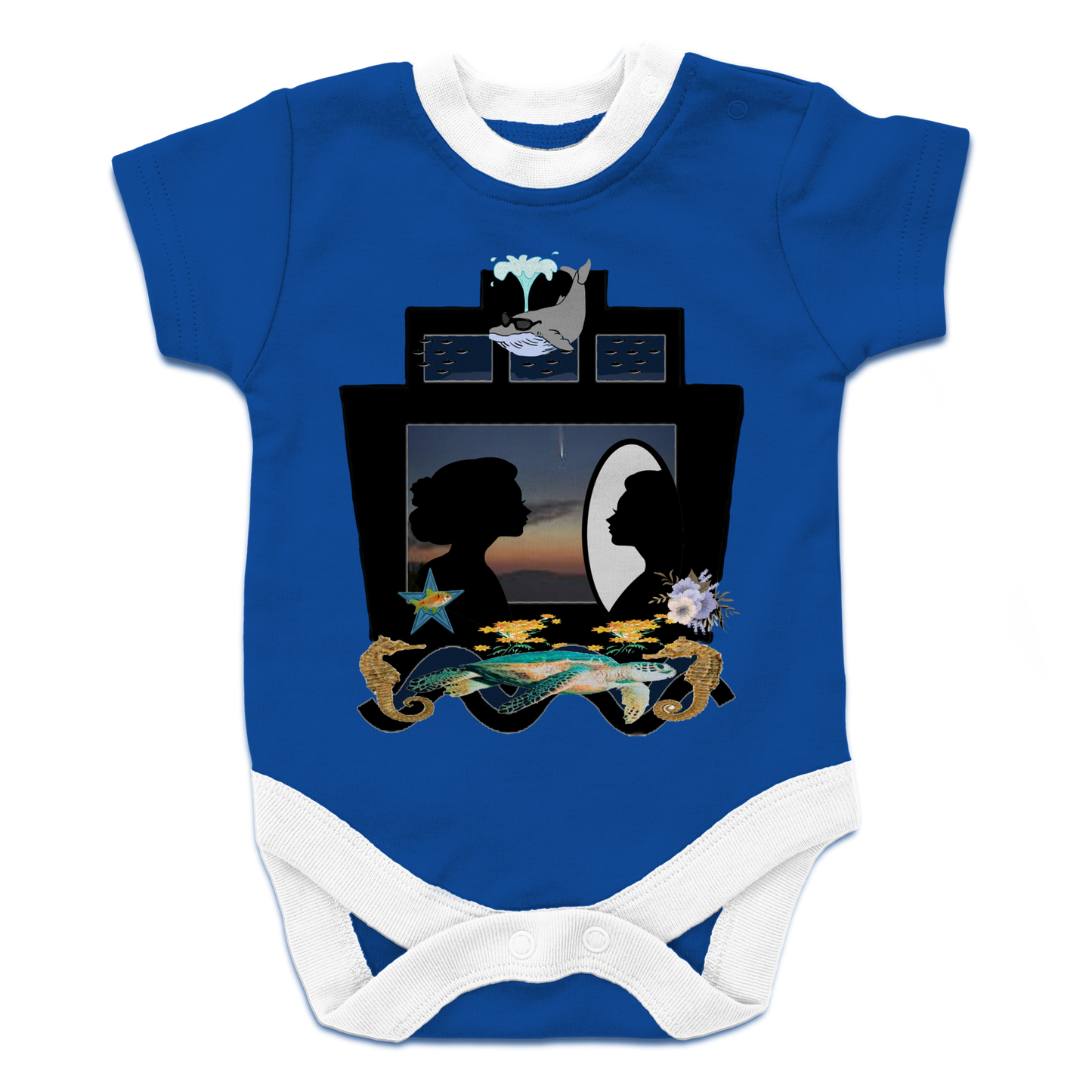 By The Sea Baby Bodysuit