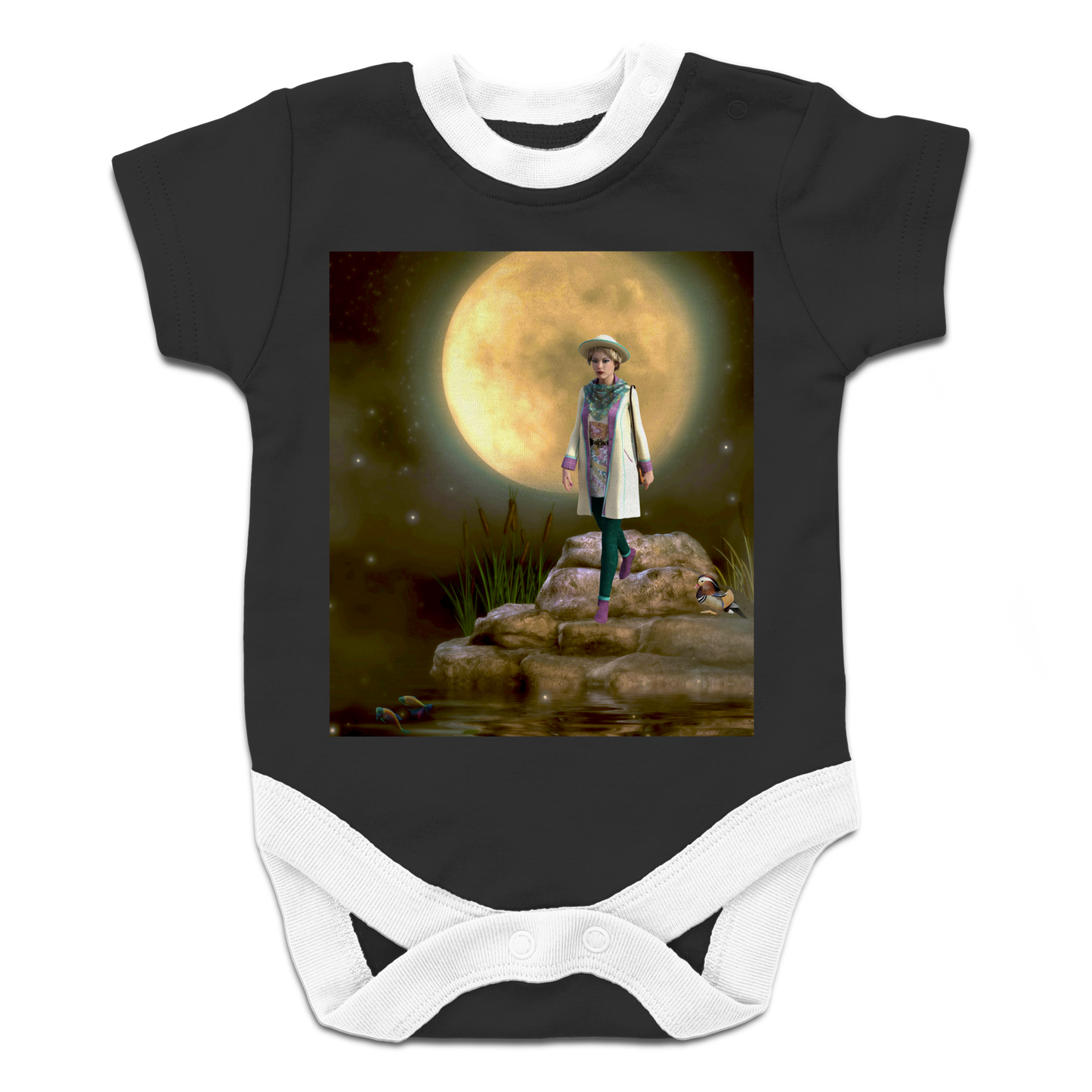 Moon Magic Baby Bodysuit