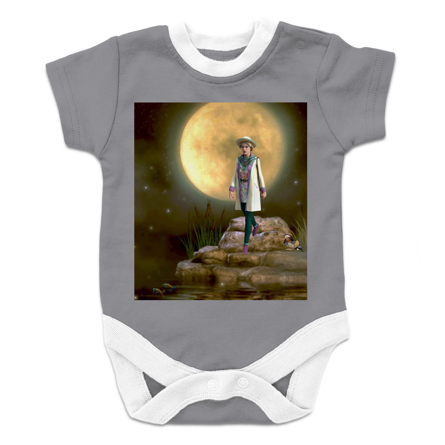 Moon Magic Baby Bodysuit