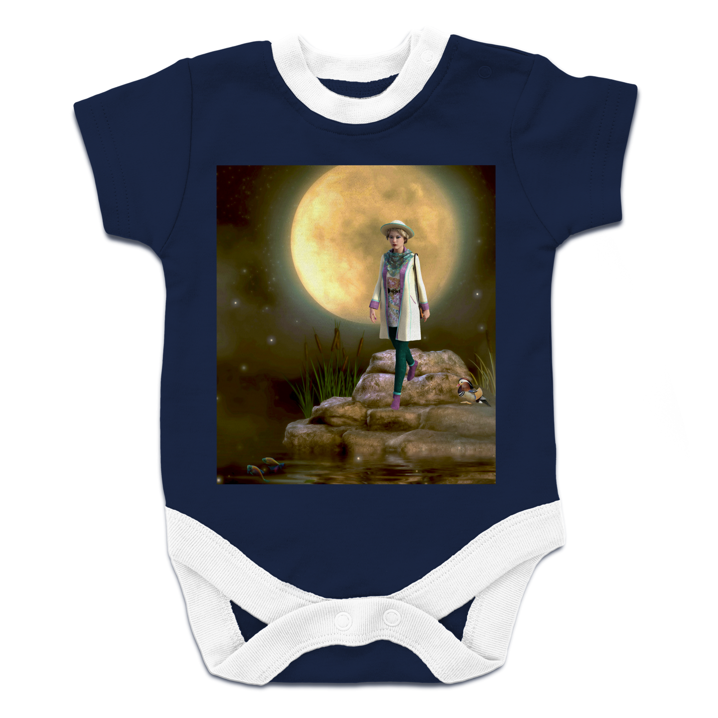 Moon Magic Baby Bodysuit