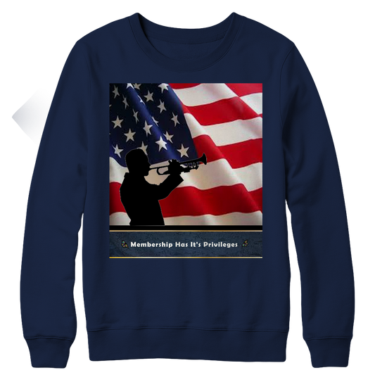 Membership Has It's Privileges Adult Crewneck Shirt