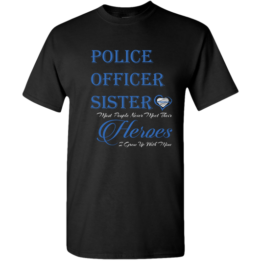 Police Officer Sister Shirt