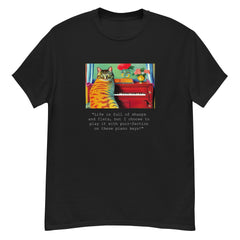 Cat Musician Unisex T-Shirt