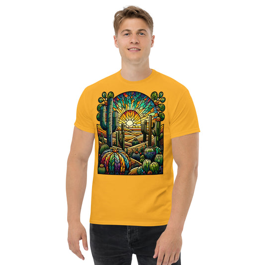 Desert Classic Celebrate Stained Glass Unisex Tee Shirt