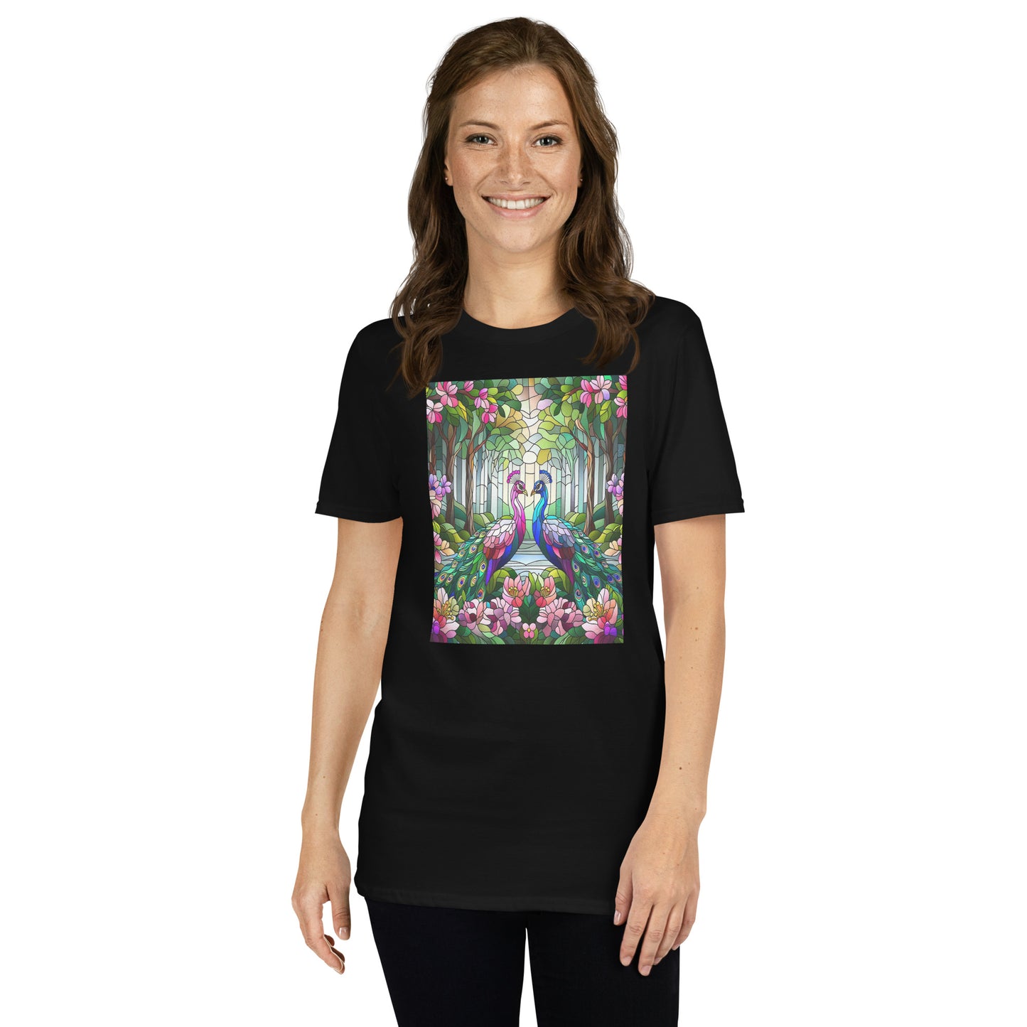 Peacock Short-Sleeve Unisex T-Shirt