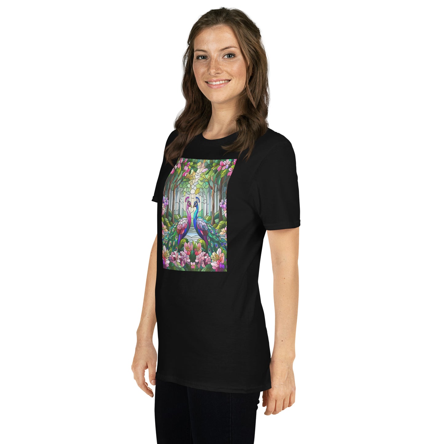 Peacock Short-Sleeve Unisex T-Shirt